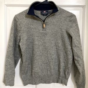 Vineyard Vines - Women Quarter Zip Pullover Merino Wool - XS